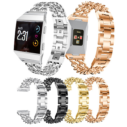 

Watch Band for Fitbit ionic Fitbit Sport Band Stainless Steel Wrist Strap