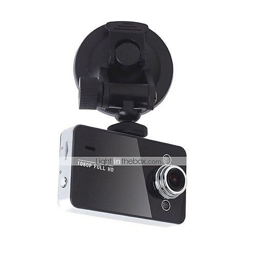 

K6000 1080p / Full HD 1920 x 1080 Car DVR 120 Degree Wide Angle 2.7 inch Dash Cam with HDR Car Recorder