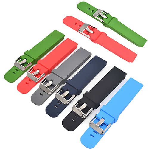 

Ремешок для часов для Gear Sport / Gear S2 / Gear S2 Classic Samsung Galaxy Спортивный ремешок / Классическая застежка силиконовый Повязка на запястье