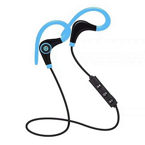 

LITBest Neckband Headphone Wireless with Microphone with Volume Control for Sport Fitness