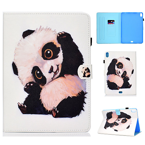 

Case For Apple iPad New Air(2019) / iPad Air / iPad 4/3/2 Card Holder / with Stand / Flip Full Body Cases Animal / Panda Hard PU Leather / iPad Pro 10.5 / iPad (2017)