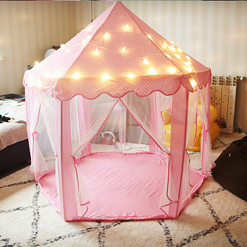 

Folding Tipi Children Tent Play House Teepee Portable Toy Tents for Kids Baby Girl Boy Outdoor Indoor Playhouse Princess Castle