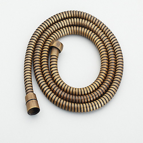 

Faucet Accessory,Superior Quality Contemporary Brass Finish Water Supply with Ti-PVD 1.5M Shower Hose