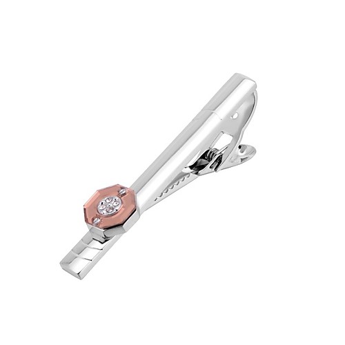 

Tie Clips Classic Basic Brooch Jewelry Silver For Gift Formal