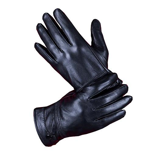 

Full Finger Men's Motorcycle Gloves Sheepskin Touch Screen / Breathable / Warm