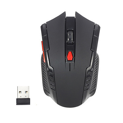 

LITBest A882 Wireless 2.4G Gaming Mouse / Office Mouse Led Light 2400 dpi 6 Adjustable DPI Levels 6 pcs Keys 4 Programmable Keys