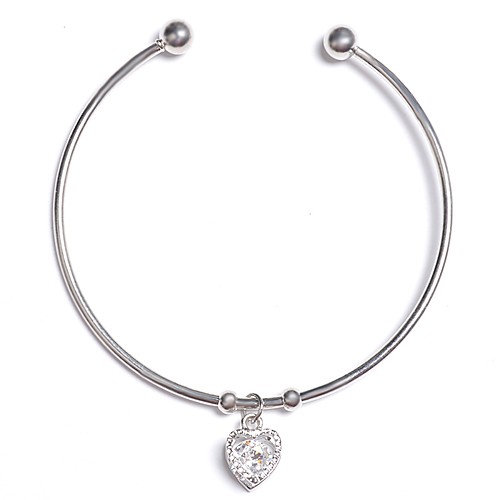 

Women's Cuff Bracelet Vintage Style Stylish Simple Alloy Bracelet Jewelry Silver / Rose Gold For Holiday Work Festival