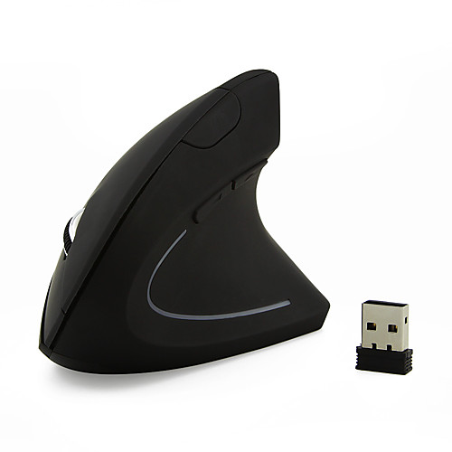 

LITBest X0 Wireless 2.4G Silent Mouse / Ergonomic Mouse Led Breathing Light 1800 dpi 3 Adjustable DPI Levels 6 pcs Keys