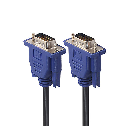 

3m VGA Extension Cable HD 15 Pin Male to Male VGA Cables Cord Wire Line Copper Core for PC Computer Monitor Projector
