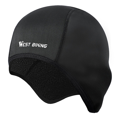 

WEST BIKING Cycling Beanie / Hat Helmet Liner Skull Cap Beanie Solid Color Thermal Warm UV Resistant Fleece Lining Breathable Warm Bike / Cycling Black Grey Fleece Nylon Spandex Winter for Men's