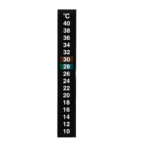 

Aquarium Fish Tank Measuring Thermometer Glass Adhesive Sticker Temperature Flat Thermometer Measuring Machine