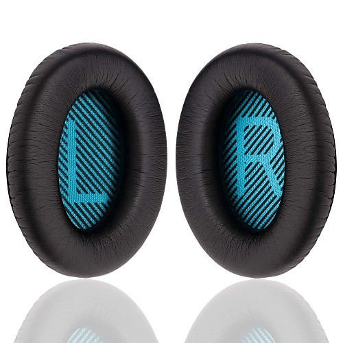 

Headphone Earpads & Tips Leather / PU Leather / Polyurethane Leather / Soft Leather Black 2 pcs