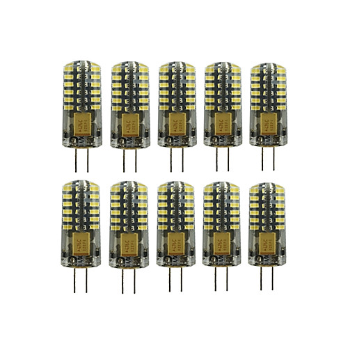 

10pcs 3 W LED Bi-pin Lights 90-105 lm G4 T 48 LED Beads SMD 3014 Lovely Warm White Cold White 12 V