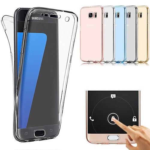 

Case For Samsung Galaxy S9 / S9 Plus / S8 Plus Ultra-thin Full Body Cases Solid Colored Soft TPU