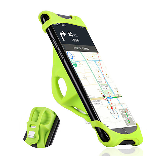 

Bike Phone Mount Portable Easy to Install Anti-Shock for Road Bike Mountain Bike MTB Silicone Aluminum Alloy iPhone X iPhone XS iPhone XR Cycling Bicycle Black Orange Green