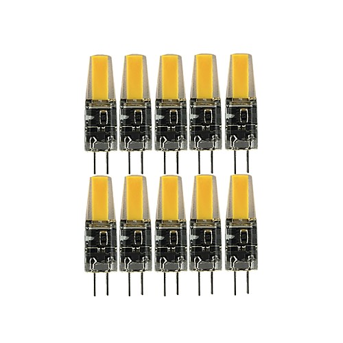 

10pcs 3 W LED Bi-pin Lights 200-300 lm G4 T 1 LED Beads COB Lovely Warm White Cold White 12 V