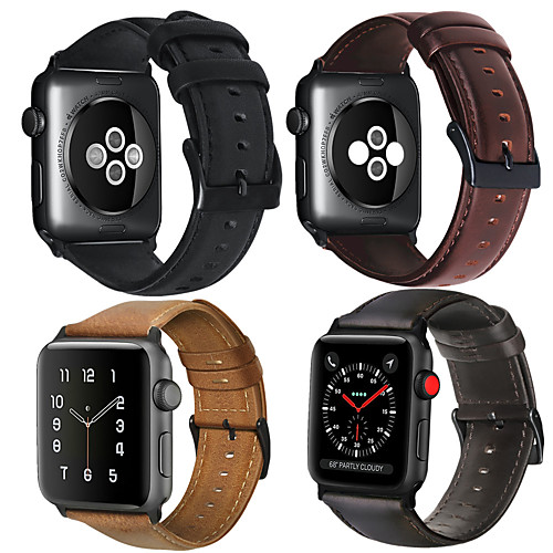 

Watch Band for Apple Watch Series 5/4/3/2/1 Apple Leather Loop Genuine Leather Band Wrist Strap