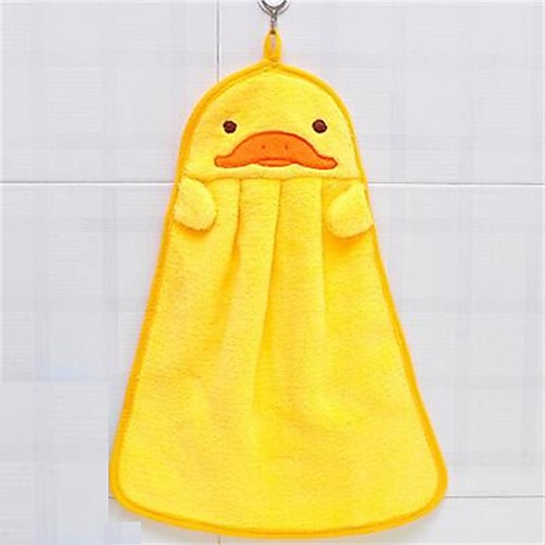 

Fresh Style Hand Towel, Solid Colored Superior Quality 100% Coral Fleece Towel Hand Towel