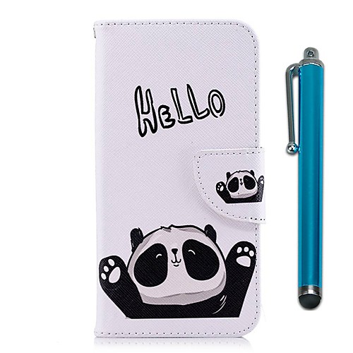 

Case For Samsung Galaxy Galaxy A7(2018) / Galaxy A10(2019) / Galaxy A30(2019) Wallet / Card Holder / with Stand Full Body Cases Panda Hard PU Leather