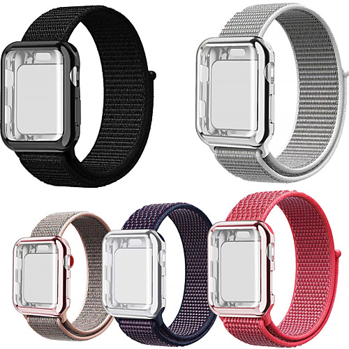 

Ремешок для часов для Apple Watch Series 4/3/2/1 Apple Спортивный ремешок Plastic / Нейлон Повязка на запястье