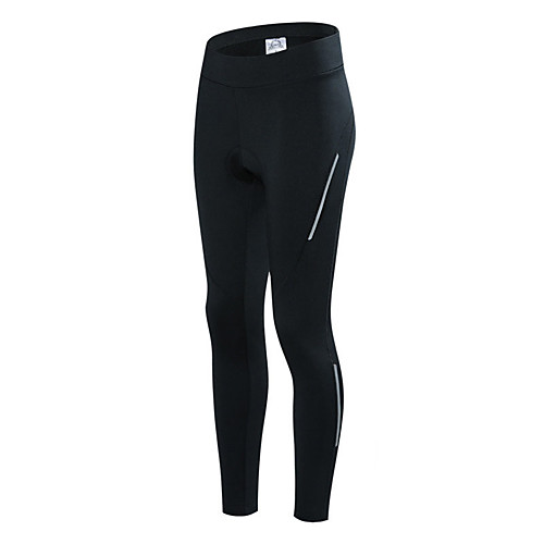 

cheji Women's Cycling Tights Winter Fleece Bike Pants / Trousers Pants Bottoms Thermal Warm Fleece Lining Breathable Sports Black Mountain Bike MTB Road Bike Cycling Clothing Apparel Bike Wear