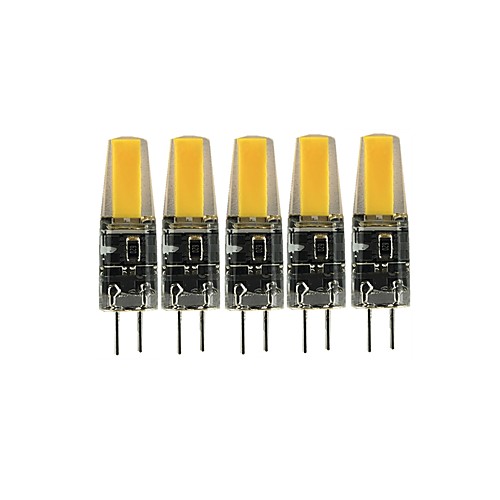 

5pcs 3 W LED Bi-pin Lights 200-300 lm G4 T 1 LED Beads COB Lovely Warm White Cold White 12 V
