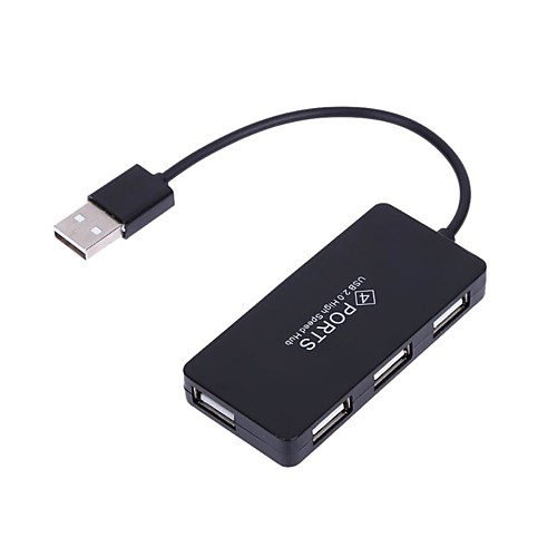 

USB 2.0 to USB 2.0 USB Hub 4 Ports Ultra Slim / Comfy