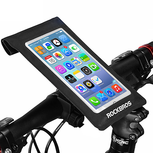 

ROCKBROS Bike Handlebar Bag Touch Screen Waterproof Easy to Install Bike Bag Nylon Bicycle Bag Cycle Bag Cycling Cycling / Bike