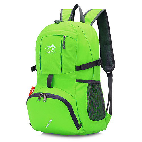 

20 L Hiking Backpack Lightweight Packable Backpack Packable Waterproof Ultra Light (UL) Fast Dry Foldable Outdoor Hiking Camping Team Sports Nylon Violet Red Fuchsia / Compact / Wear Resistance