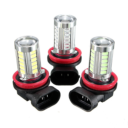 

H8 5630 SMD 33 LED Bright White Fog Light Driving Turning Lamp Bulb 12V