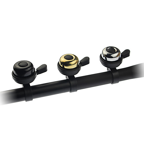 

Bike Bell Decoration Adjustable Flexible Easy to Install for Mountain Bike / MTB Road Cycling Folding Bike Fixed Gear Bike Cycling Bicycle Copper Black Gold Silver / Black