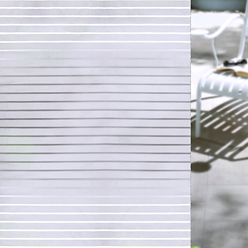 

Оконная пленка и наклейки Украшение штейн / Современный Полоски ПВХ Стикер на окна / Матовая