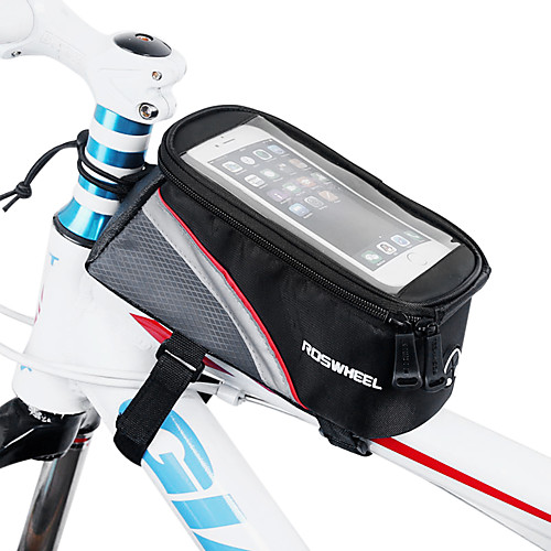 

ROSWHEEL Cell Phone Bag Bike Frame Bag Top Tube 5.5 inch Touch Screen Cycling for iPhone 8 Plus / 7 Plus / 6S Plus / 6 Plus iPhone X iPhone XR Red Green Blue Cycling / Bike / iPhone XS