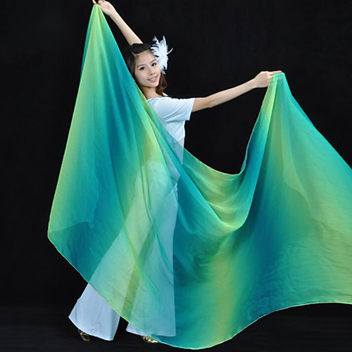 

Belly Dance Veil Women's Training / Performance Tulle Dyed Modern Veil