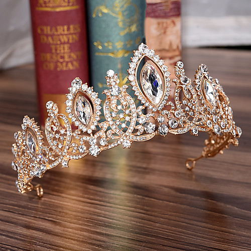 

Rhinestone / Alloy Tiaras with Crystal / Rhinestone 1 PC Wedding Headpiece
