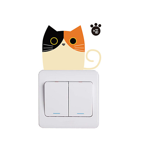 

Light Switch Stickers - Animal Wall Stickers Animals Living Room / Bedroom / Kitchen 99cm