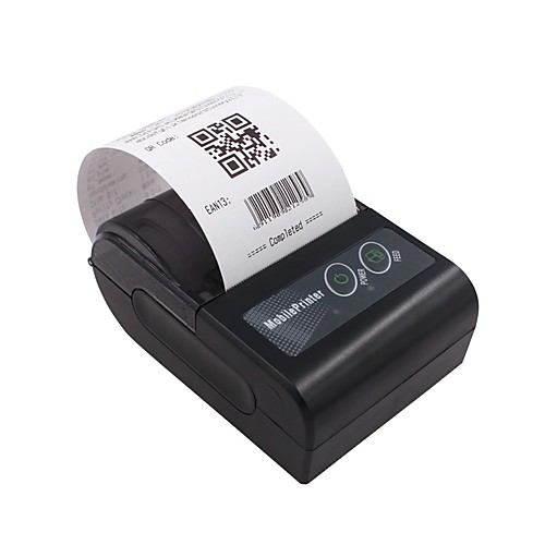 

YK&SCAN YK-58HB2 USB Wired Bluetooth Wireless Small Business Office Business Thermal Printer 203 DPI Only for Android Smartphones