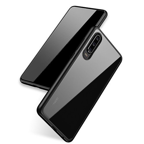 

Кейс для Назначение Huawei Huawei P30 / Huawei P30 Pro Защита от удара / Защита от пыли Кейс на заднюю панель Однотонный Твердый ТПУ / ПК для Huawei P30 / Huawei P30 Pro