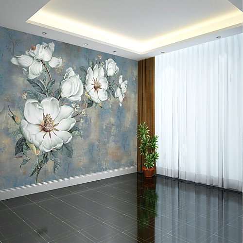 

Mural Wallpaper Wall Sticker Covering Print Adhesive Required Floral Flower Painting Canvas Home Décor
