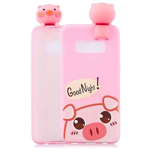 

Case For Samsung Galaxy S9 / S9 Plus / S8 Plus Pattern Back Cover Animal Soft TPU