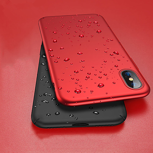 

Кейс для Назначение Apple iPhone XR / iPhone XS Max Защита от удара / Ультратонкий / Матовое Чехол Однотонный Твердый ПК для iPhone XS / iPhone XR / iPhone XS Max