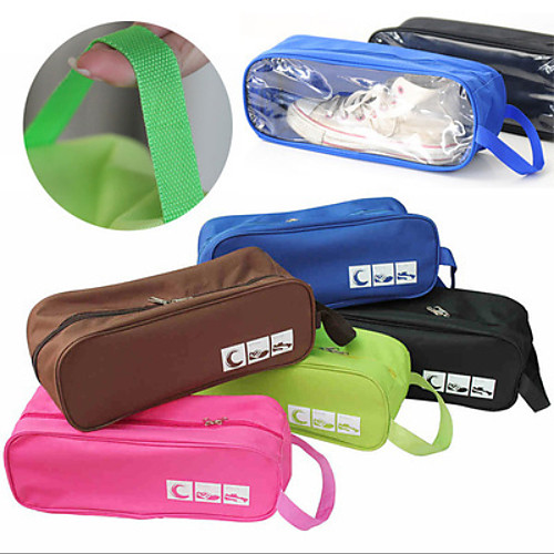 

Travel Shoe Bag Waterproof Breathable Wearable Travel Storage Oxford Cloth For Traveling Portable Shoes