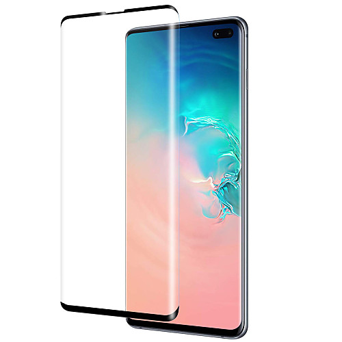 

ASLING Защитная плёнка для экрана для Samsung Galaxy Galaxy S10 / Galaxy S10 Plus Закаленное стекло 1 ед. Защитная пленка на всё устройство Уровень защиты 9H / Против отпечатков пальцев / 3D