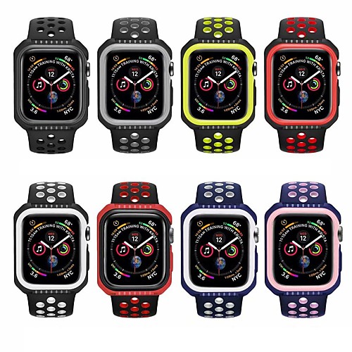 

Ремешок для часов для Apple Watch Series 4 Apple Спортивный ремешок силиконовый Повязка на запястье