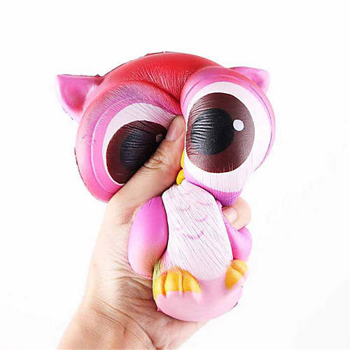 

Squishy Squishies Squishy Toy Squeeze Toy / Sensory Toy Jumbo Squishies 1 pcs Owl Stress and Anxiety Relief Super Soft Slow Rising Poly urethane For Kid's Adults' Boys' Girls' Gift Party Favor