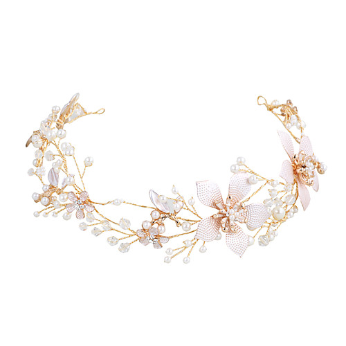 

Alloy Headbands with Imitation Pearl 1 PC Wedding / Party / Evening Headpiece