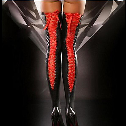 

Women's Socks Solid Colored Stockings Thin 30D Purple / Super Sexy