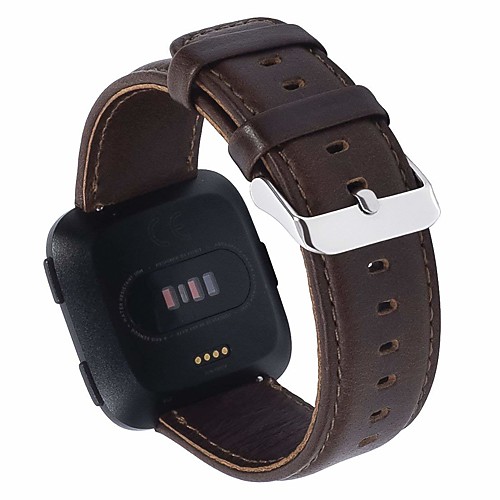 

Watch Band for Fitbit Versa Fitbit Classic Buckle Genuine Leather Wrist Strap