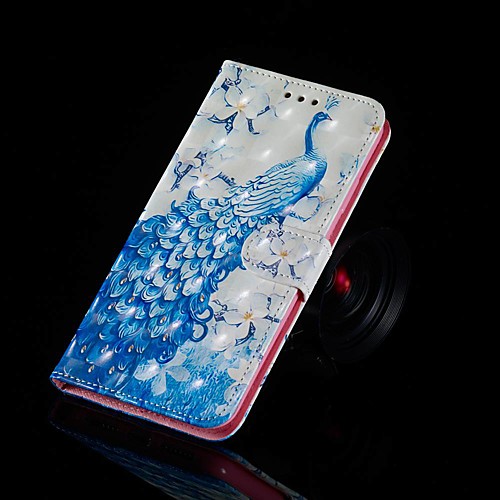 

Case For Samsung Galaxy J7 (2017) / J7 (2018) / J6 Wallet / Card Holder / with Stand Full Body Cases Animal Hard PU Leather