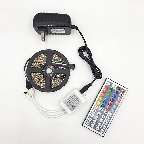 

5m Flexible LED Strip Lights RGB Tiktok Lights 300 LEDs 2835 SMD 1pc Cuttable Party Decorative 12 V Linkable Self-adhesive